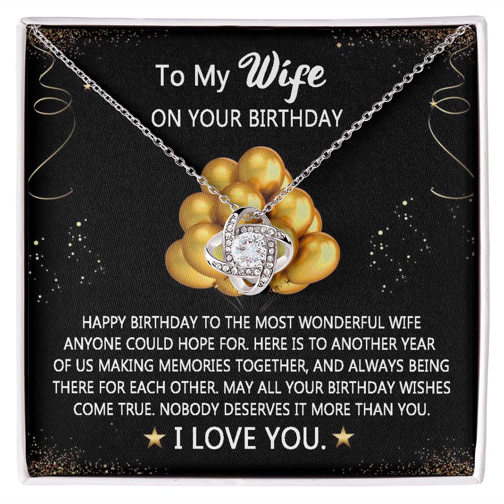 To My Wife - On Your Birthday