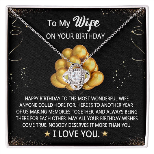 To My Wife - On Your Birthday