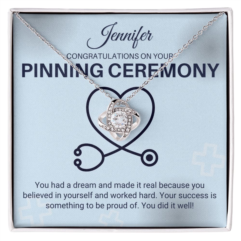 Customized Name - Pinning Ceremony (ETSY)