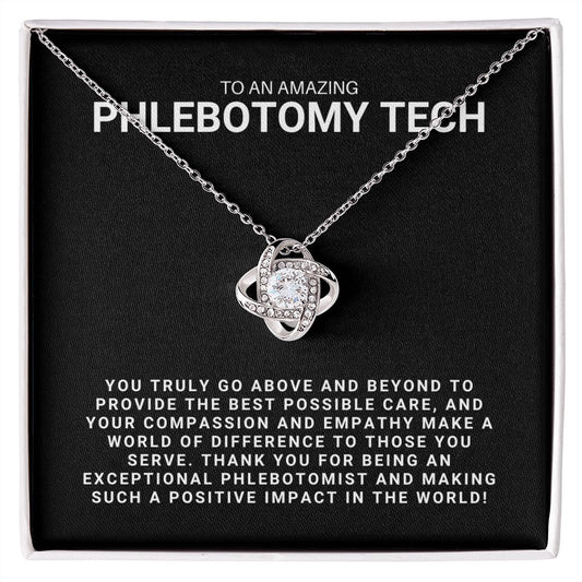Phlebotomy Tech - black background (ETSY)