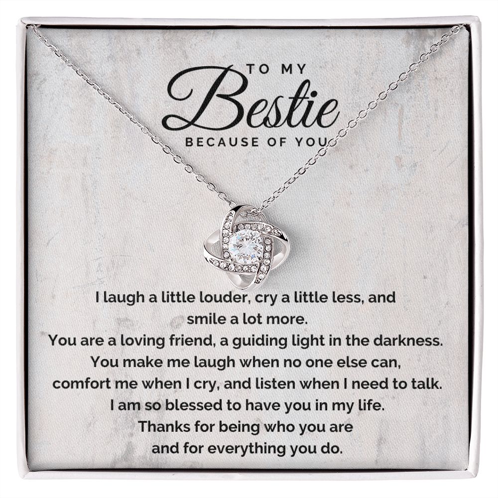 To My Bestie - Because of You I Cry a Little Less (SH)