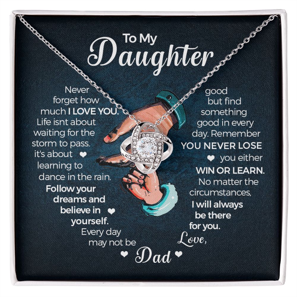 To My Daughter From Dad - Follow Your Dreams (ETSY)