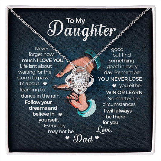 To My Daughter From Dad - Follow Your Dreams (ETSY)
