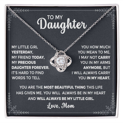 To My Daughter - My Precious Daughter Forever  (ETSY)
