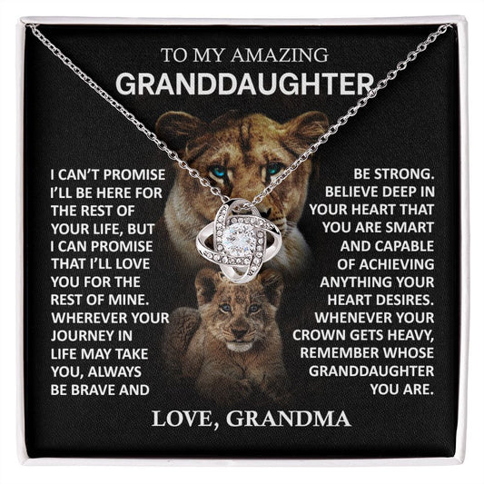 To My Granddaughter - Believe Deep in Your Heart