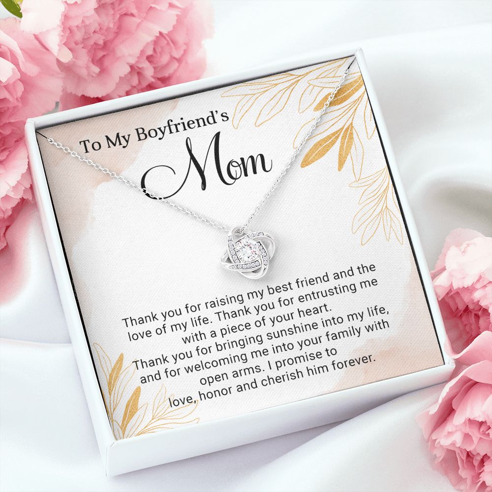 To My Boyfriend's Mom-Thank You For Raising My Best Friend