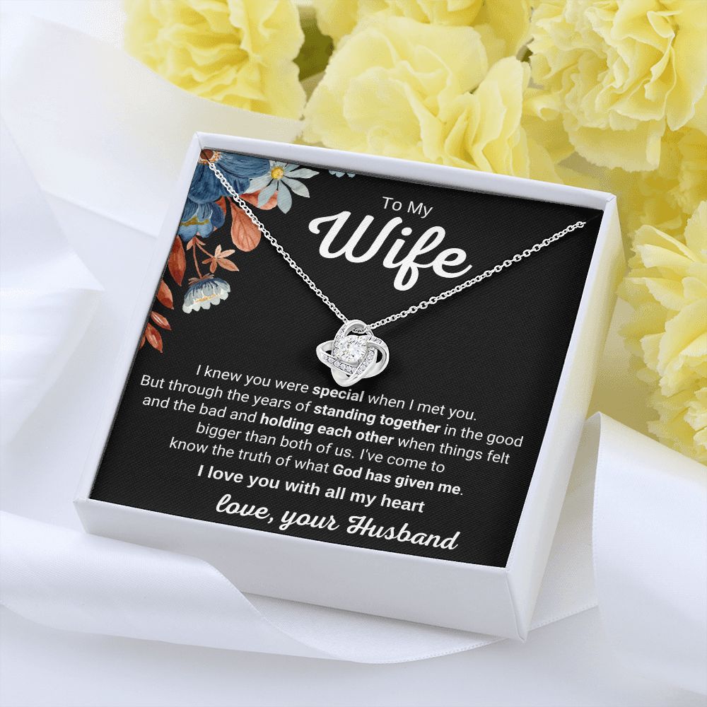 To My Wife - I Knew You Were Special When I Met You
