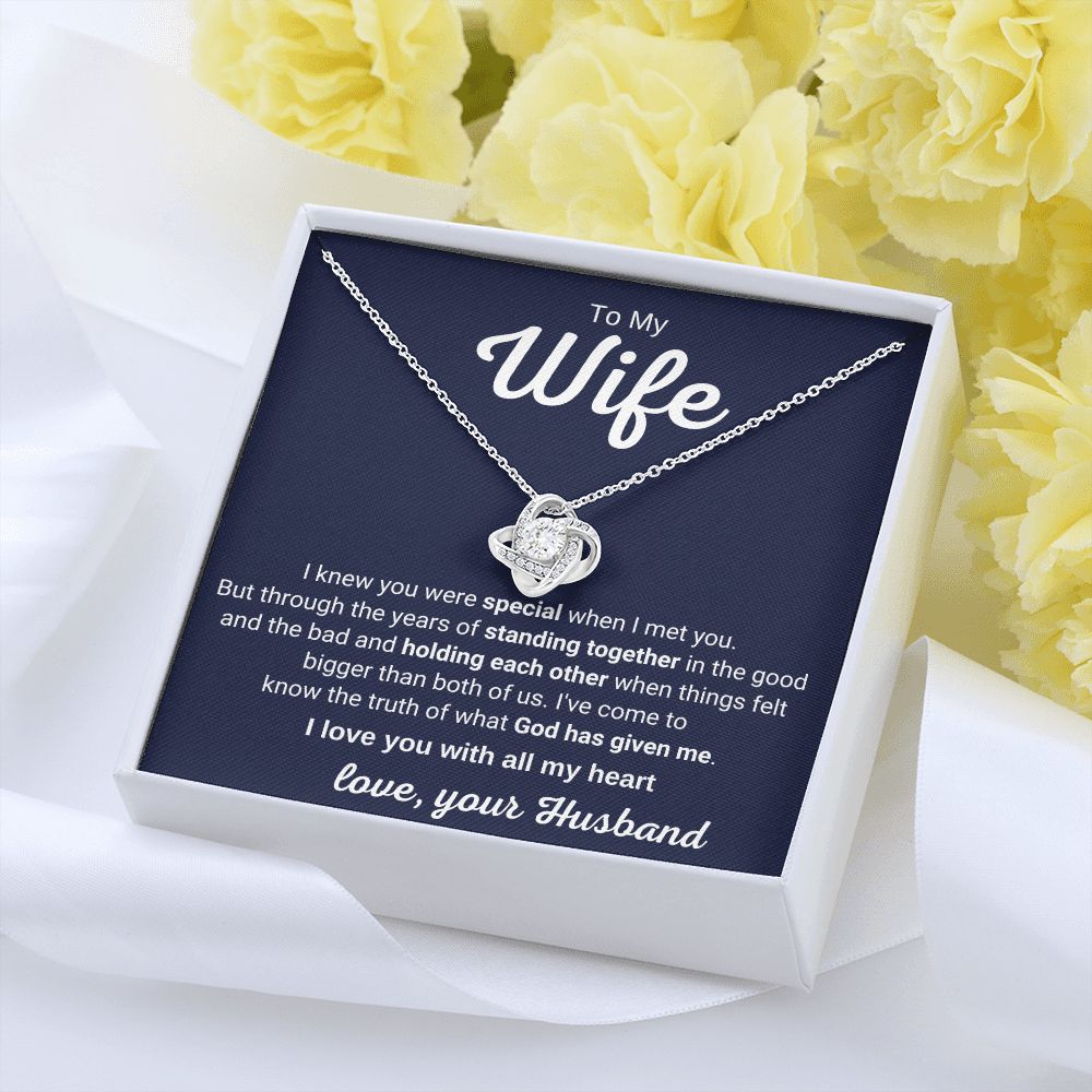 To My Wife - I Knew You Were Special When I Met You