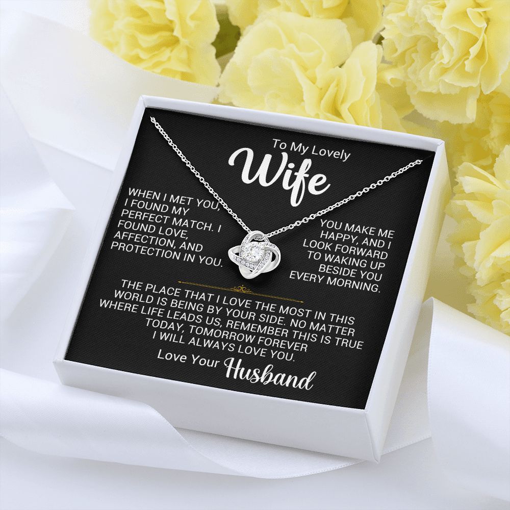To My Wife_I Found My Perfect Match