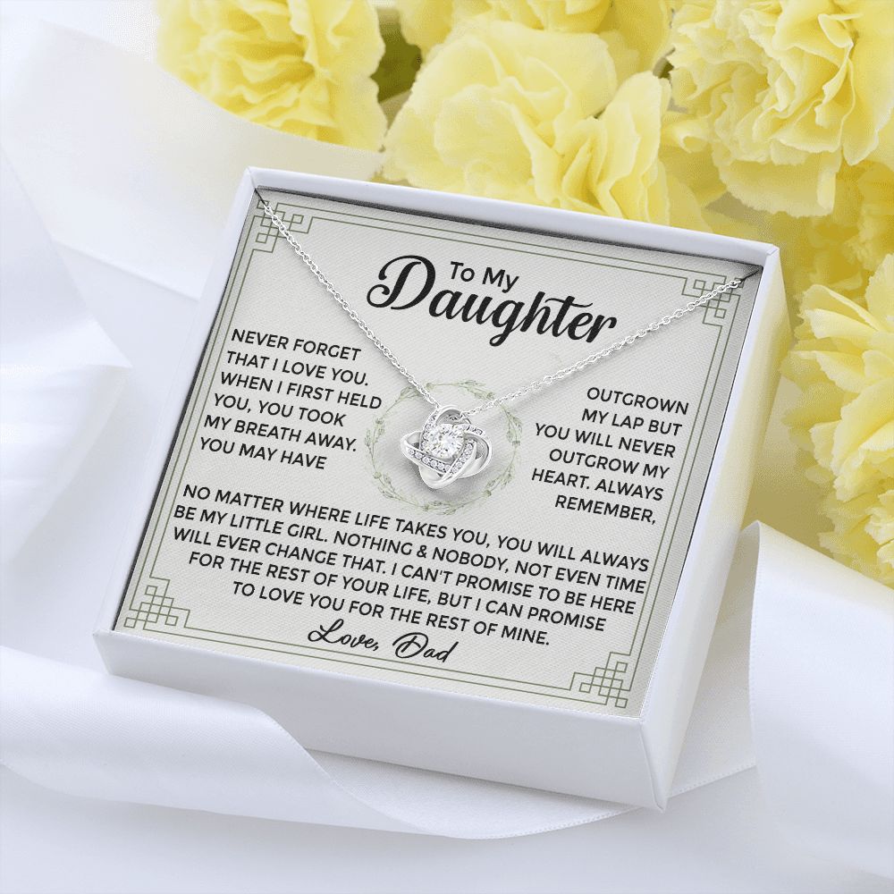 To My Daughter - From Dad Promise to Love You