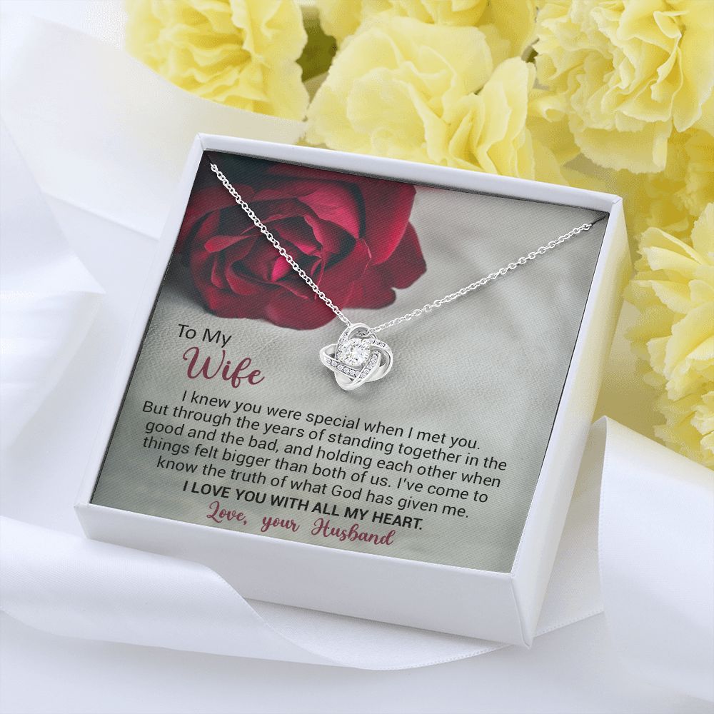 To My Wife - I Knew You Were Special When I Met You