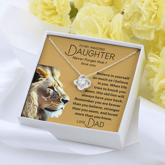 To My Daughter - Believe in Yourself - Lion