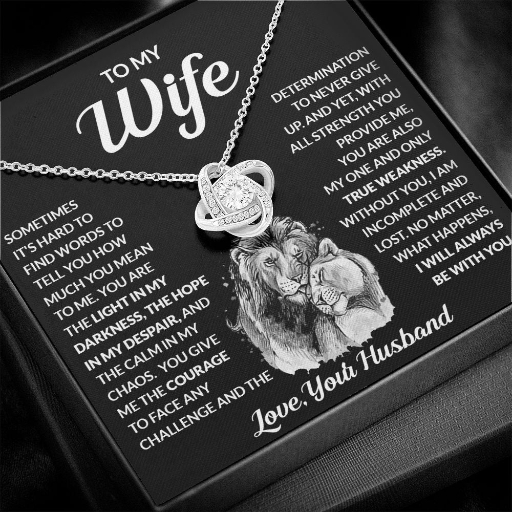 [ALMOST SOLD OUT] To My Wife "Calm in My Chaos" Necklace