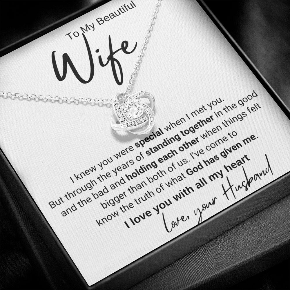 To My Wife - I Knew You Were Special When I Met You