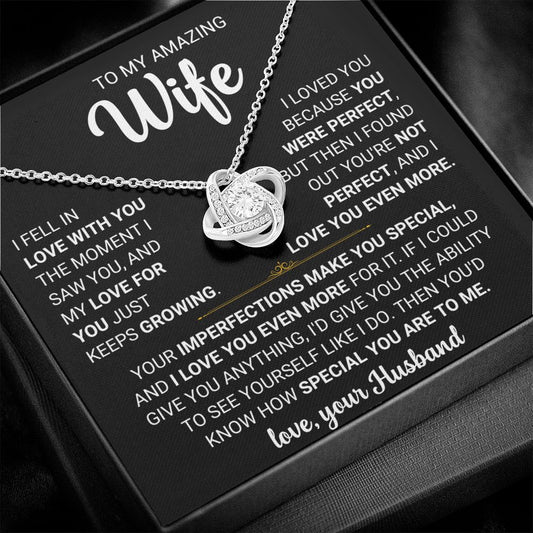 To My Wife_Imperfections Make You Special (ETSY)