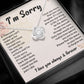 I Am Sorry - Thousand Apologies (ETSY)