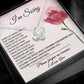 I Am Sorry - pink rose (ETSY)