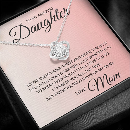 To My Daughter_You are everything I want (ETSY)