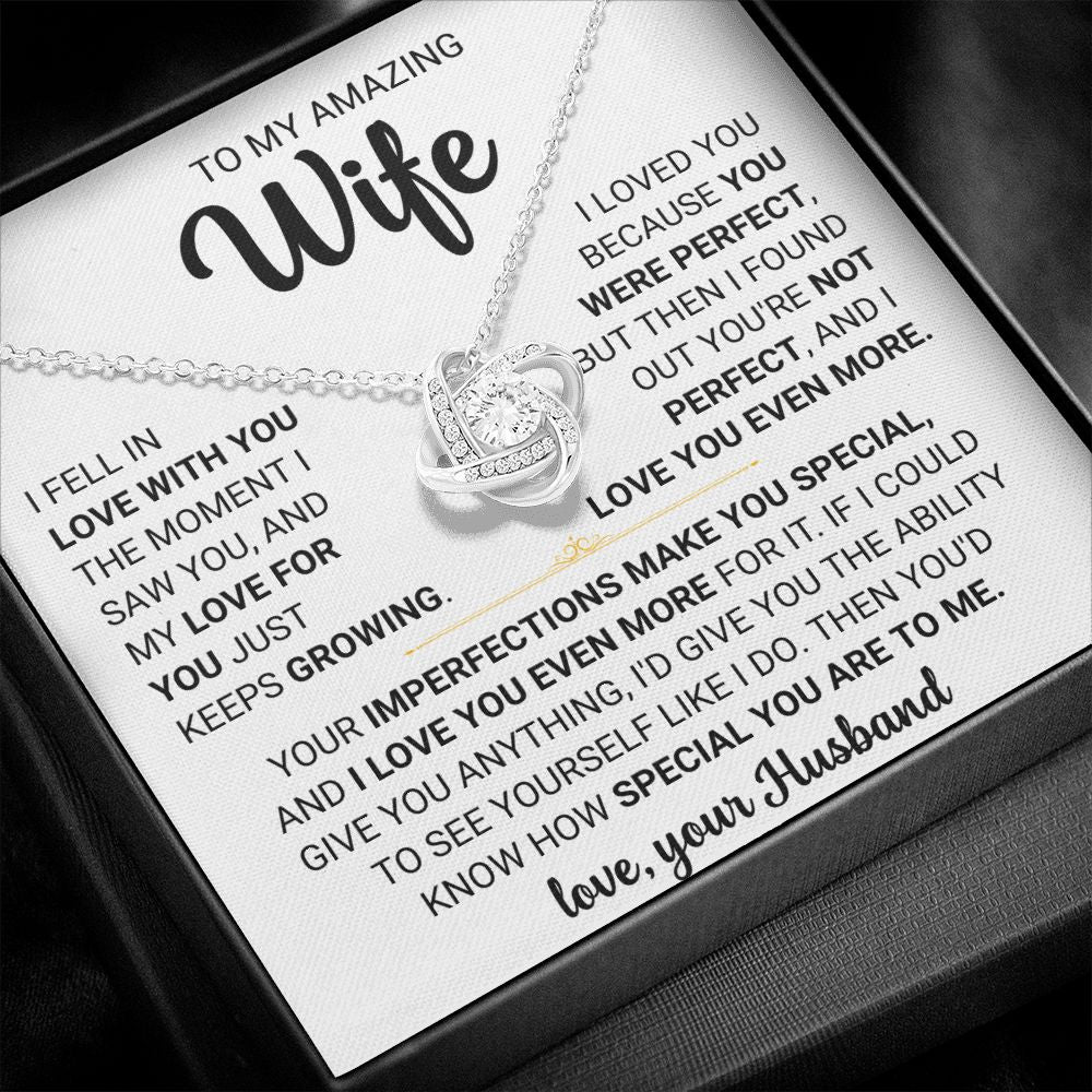 To My Wife_Imperfections Make You Special