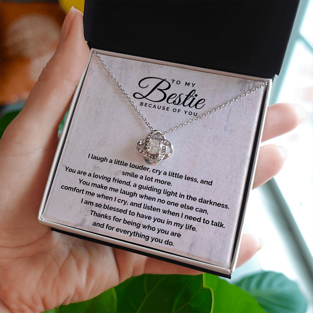 To My Bestie - Because of You I Cry a Little Less (SH)