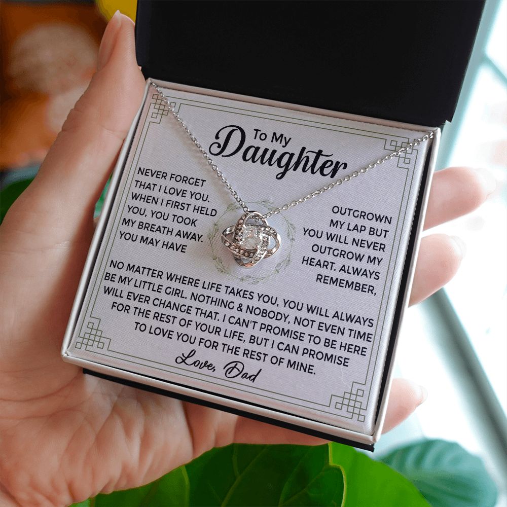 To My Daughter - From Dad Promise to Love You