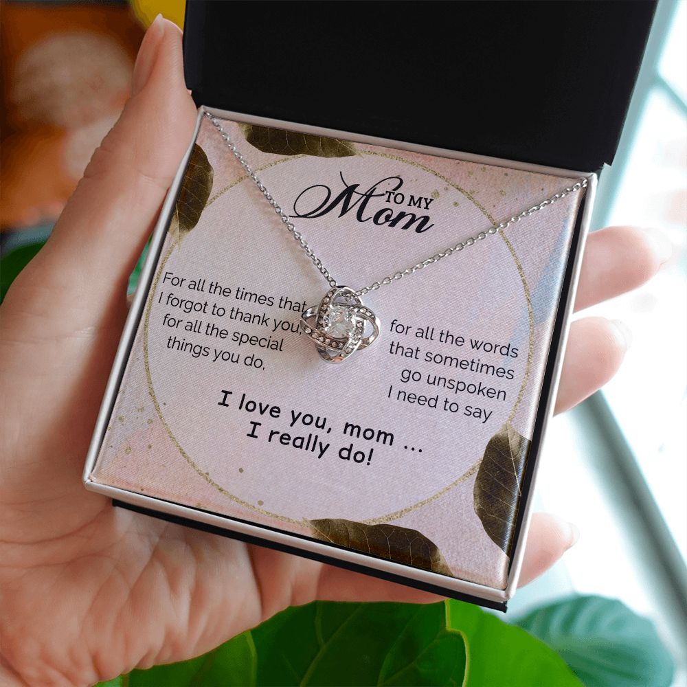To My Mom-I Love You