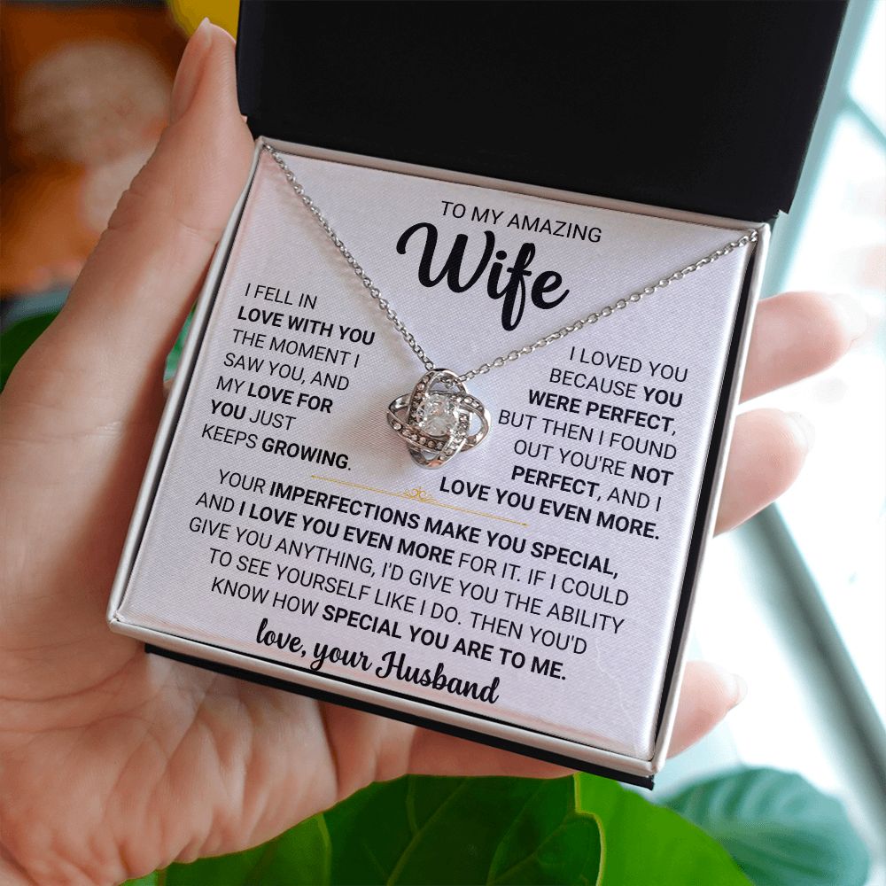 To My Wife_Imperfections Make You Special