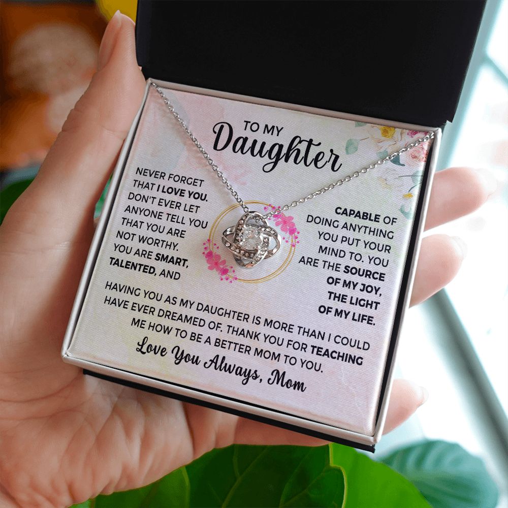 To My Daughter - Thank You for Teaching Me How to Be a Better Mom
