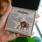 To My Daughter - Look Right Beside You Old Lion (ETSY)