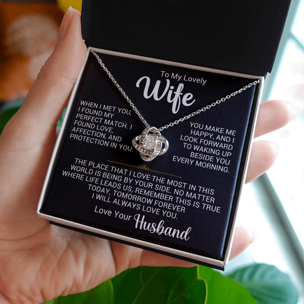 To My Wife_I Found My Perfect Match