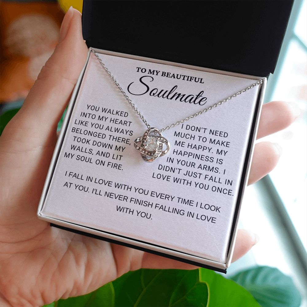 To My Soulmate - Happiness in Your Arms (ETSY)