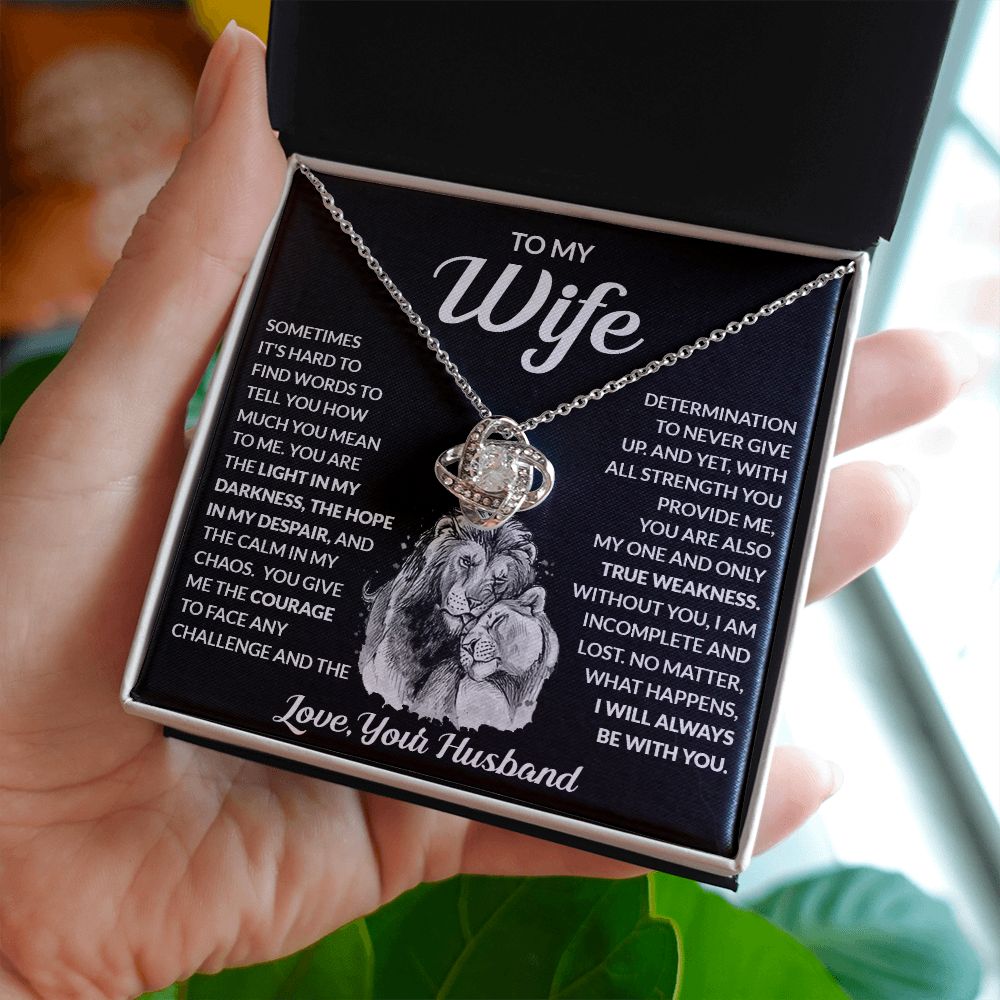 [ALMOST SOLD OUT] To My Wife "Calm in My Chaos" Necklace