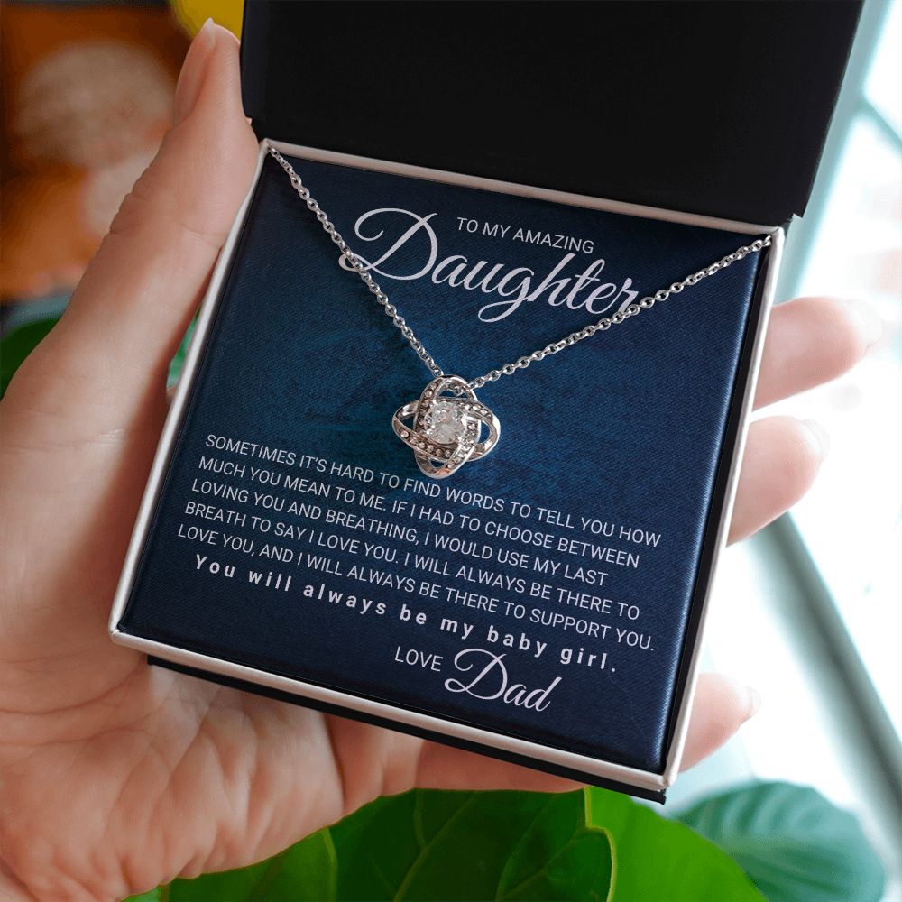 To My Daughter - Always Be My Baby Girl (ETSY)