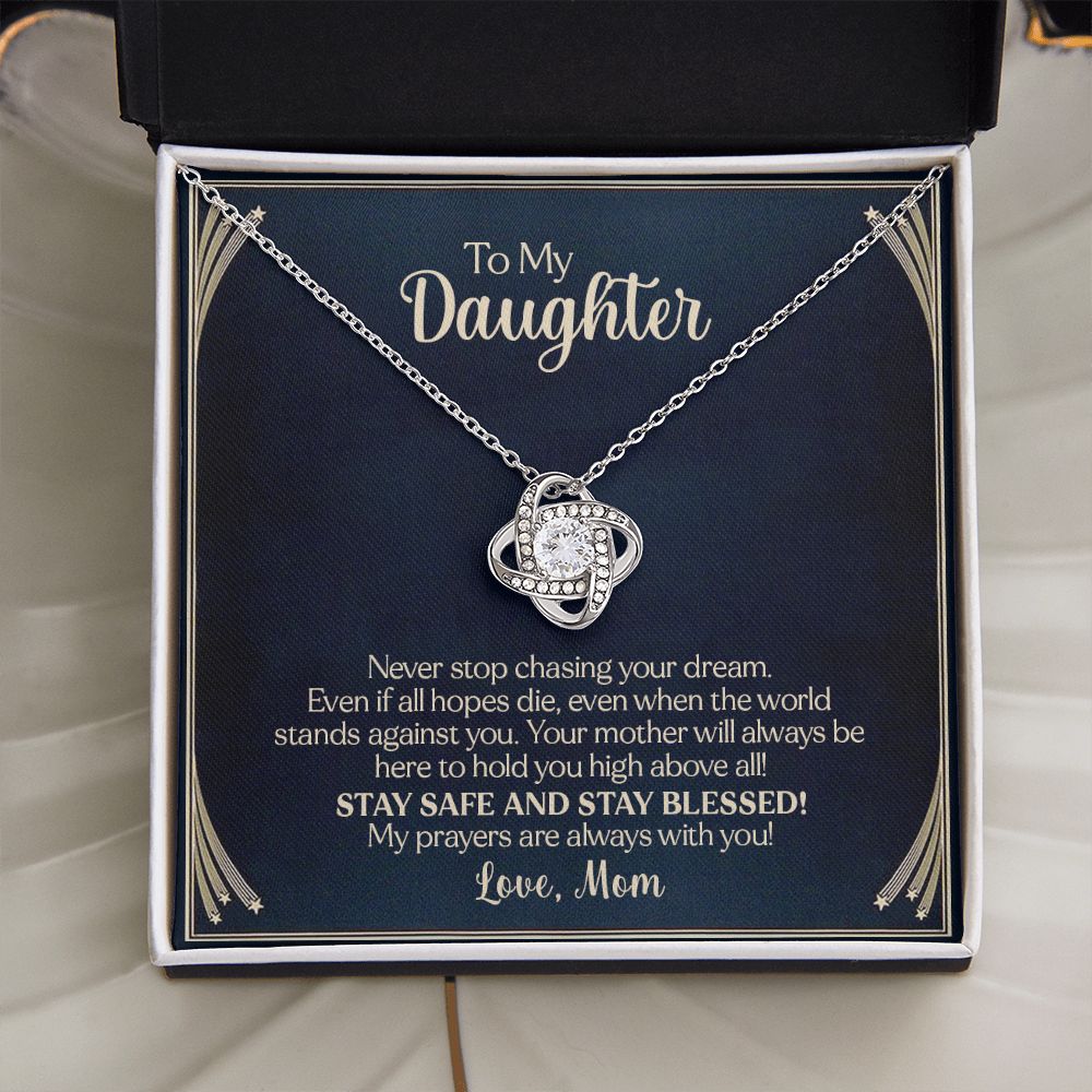 To My Daughter - Never Stop Chasing Your Dream (ETSY)