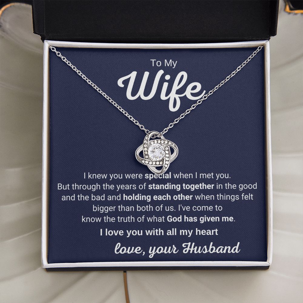 To My Wife - I Knew You Were Special When I Met You