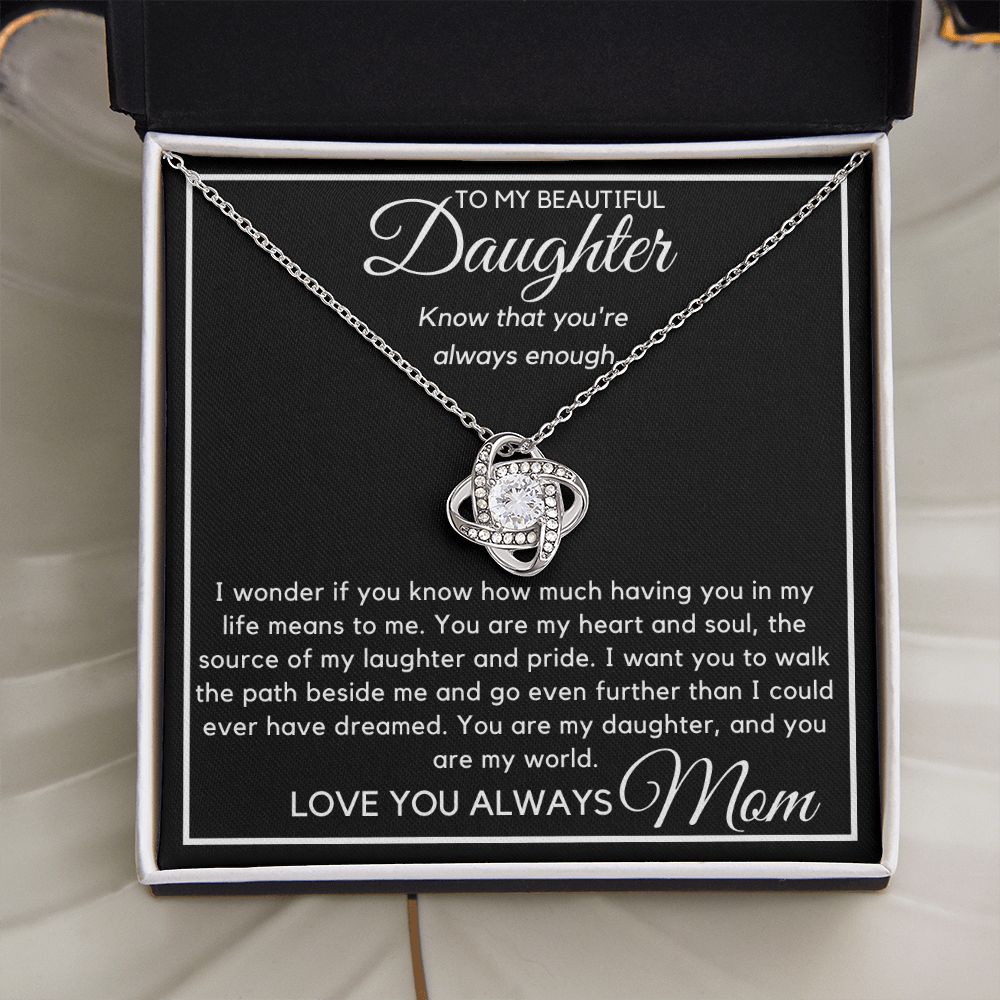 To My Daughter - You are Always Enough (Etsy)