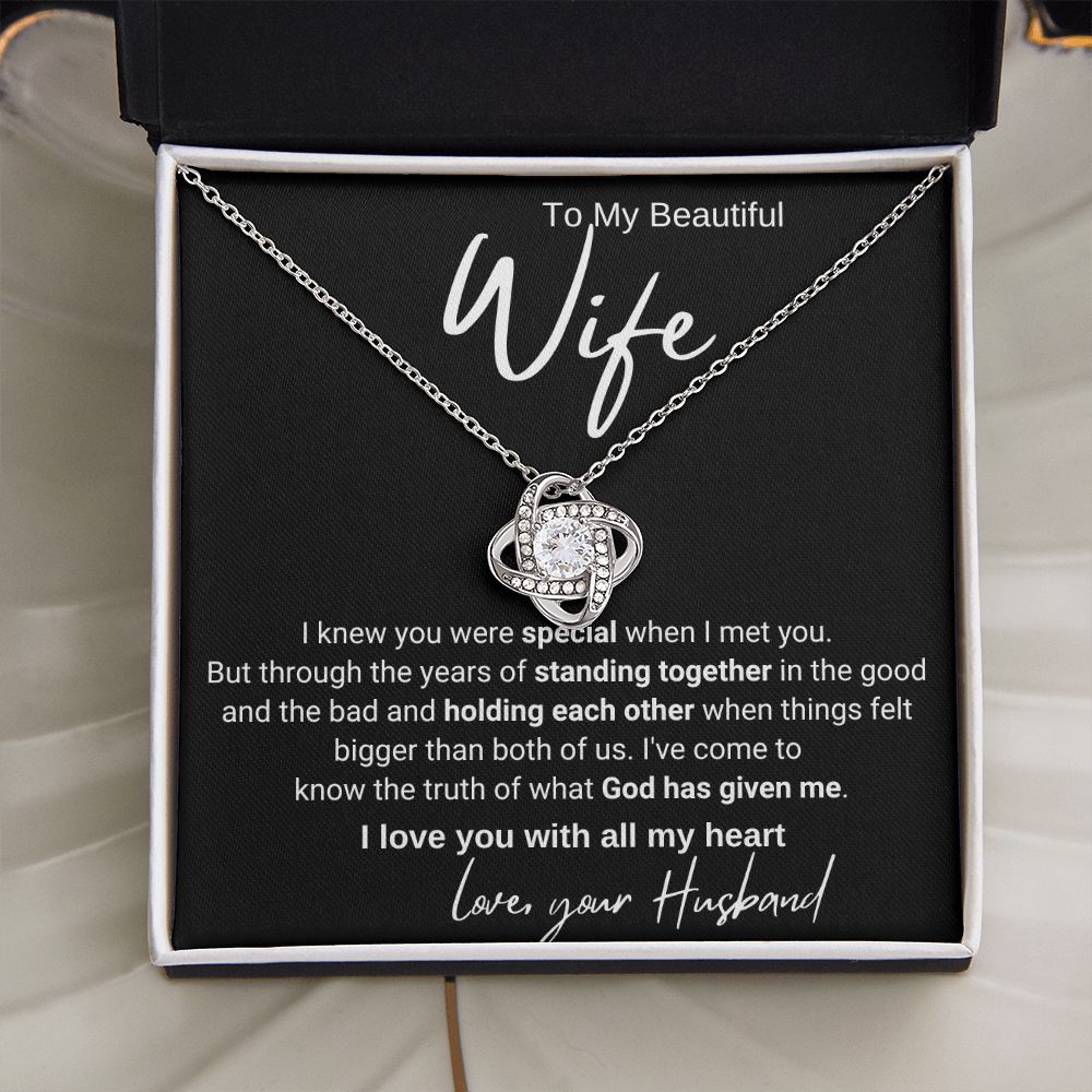 To My Wife - I Knew You Were Special When I Met You