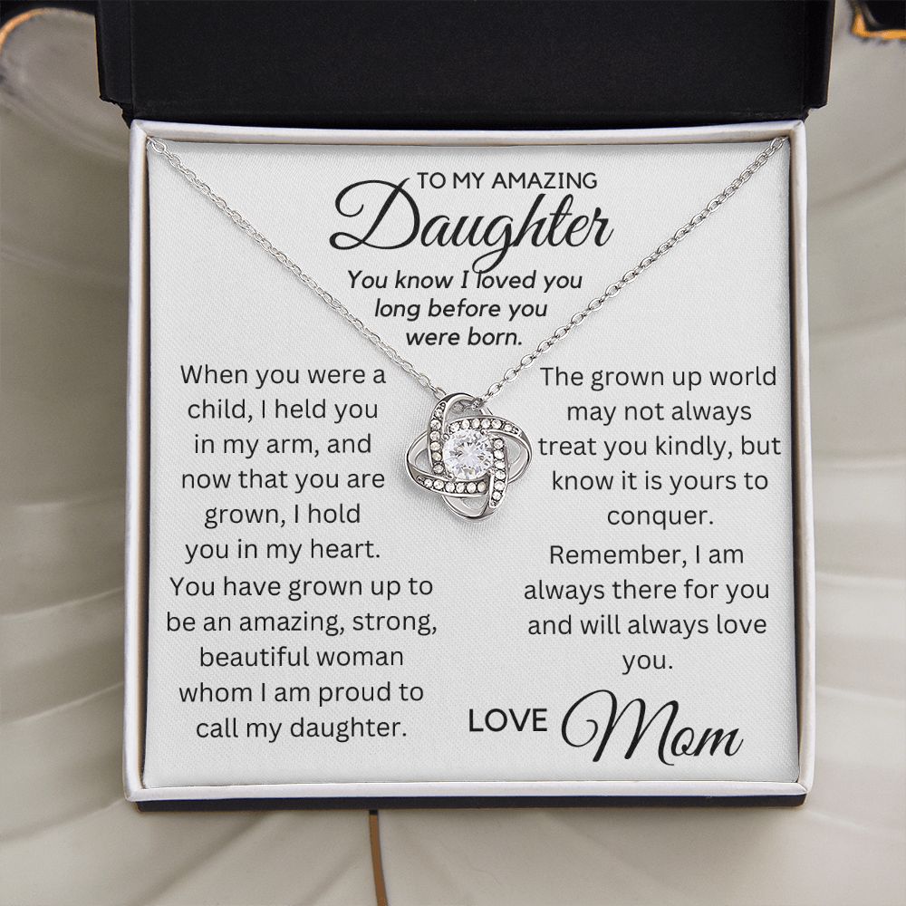 To My Daughter - Through Laughter Smiles and Fears (Etsy)
