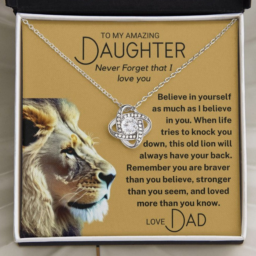 To My Daughter - Believe in Yourself - Lion