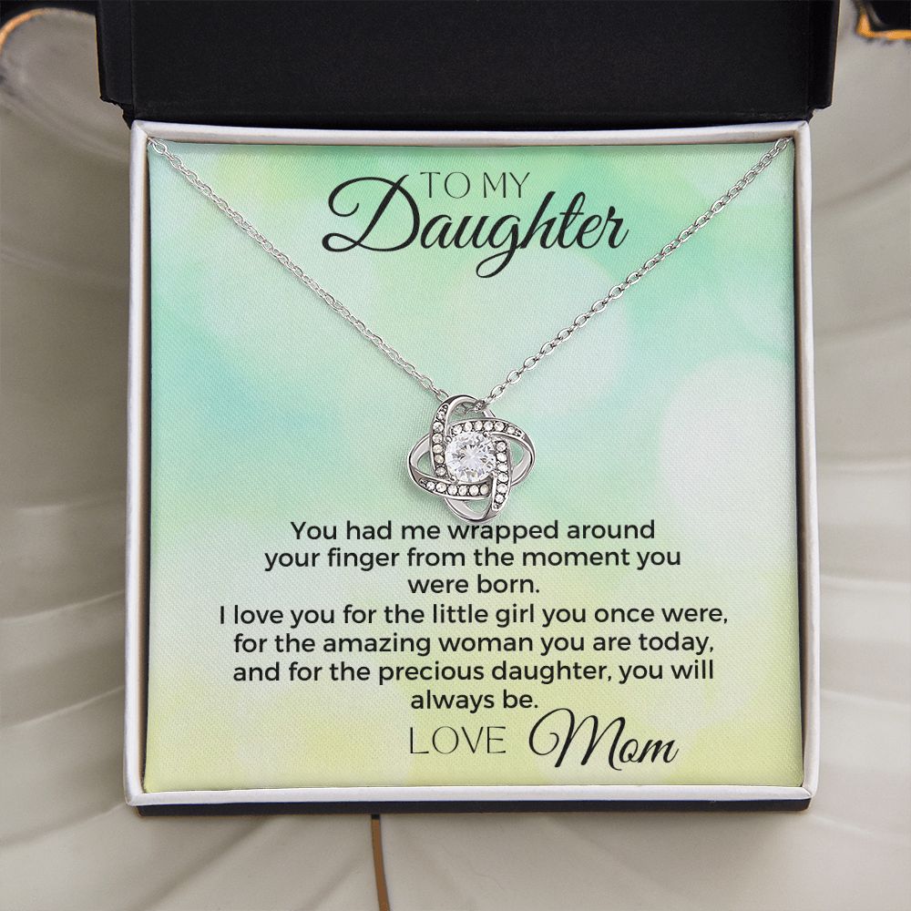 To My Daughter - Wrapped Around Your Finger from Mom(Etsy)