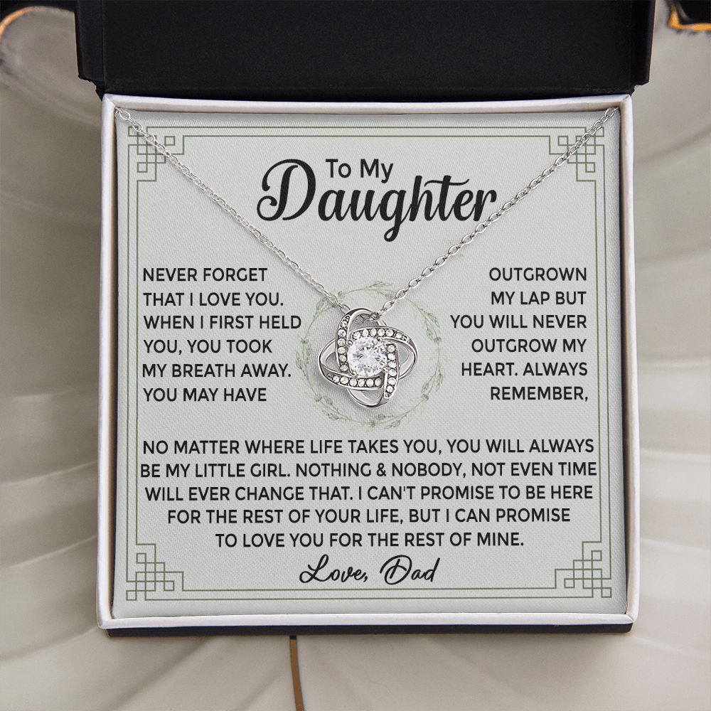 To My Daughter - From Dad Promise to Love You