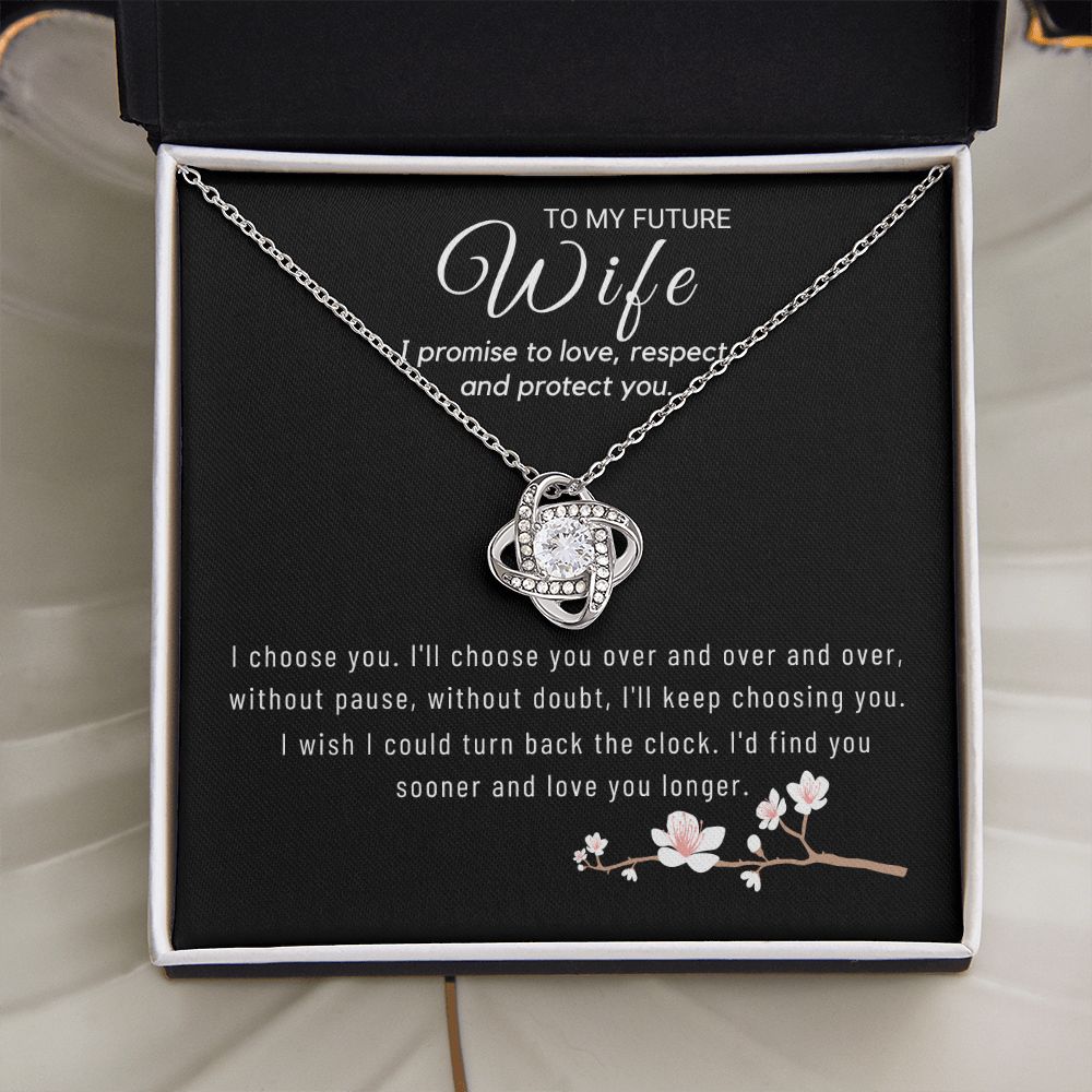 To My Future Wife - I'll Choose You Over n Over (ETSY)