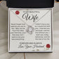 To My Wife - Forever and Always - roseversion (ETSY)