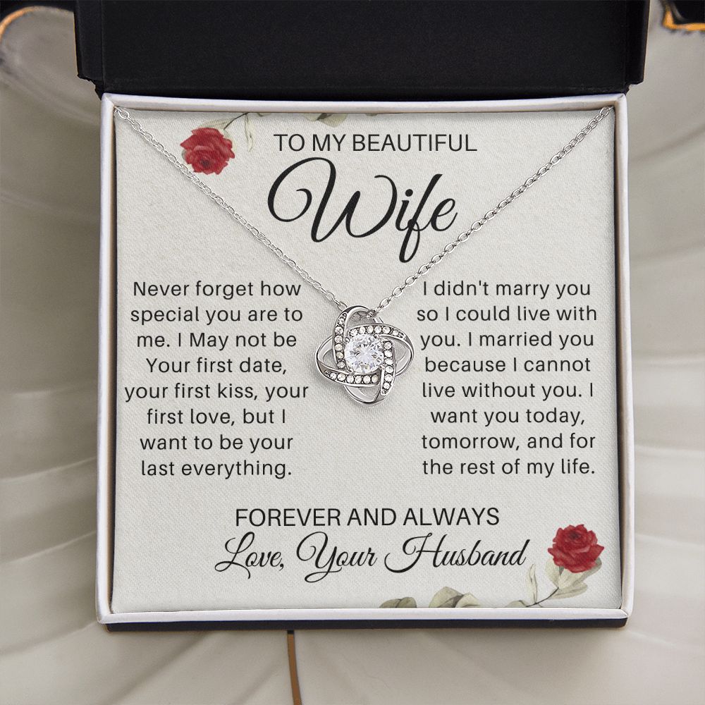 To My Wife - Forever and Always - roseversion (ETSY)
