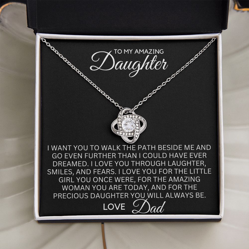 To My Daughter - Through Laughter Smiles and Fears (Etsy)