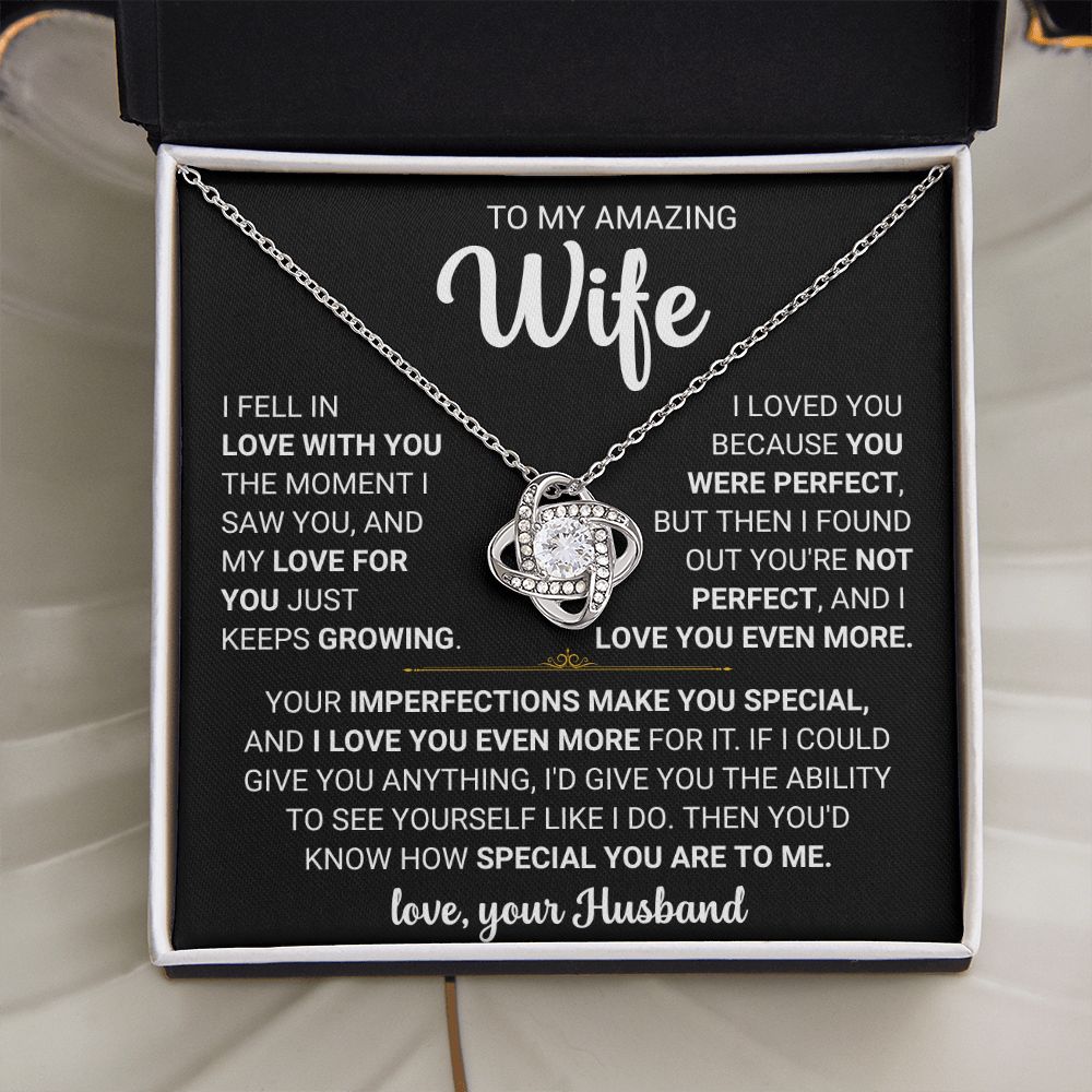 To My Wife_Imperfections Make You Special (ETSY)