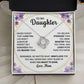 To My Daughter - Mom's Love for You Will Never End Love (ETSY)