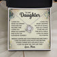 To My Daughter From Mom - I Love You (ETSY)
