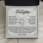 To My Daughter From Dad - Promise to Love You (ETSY)