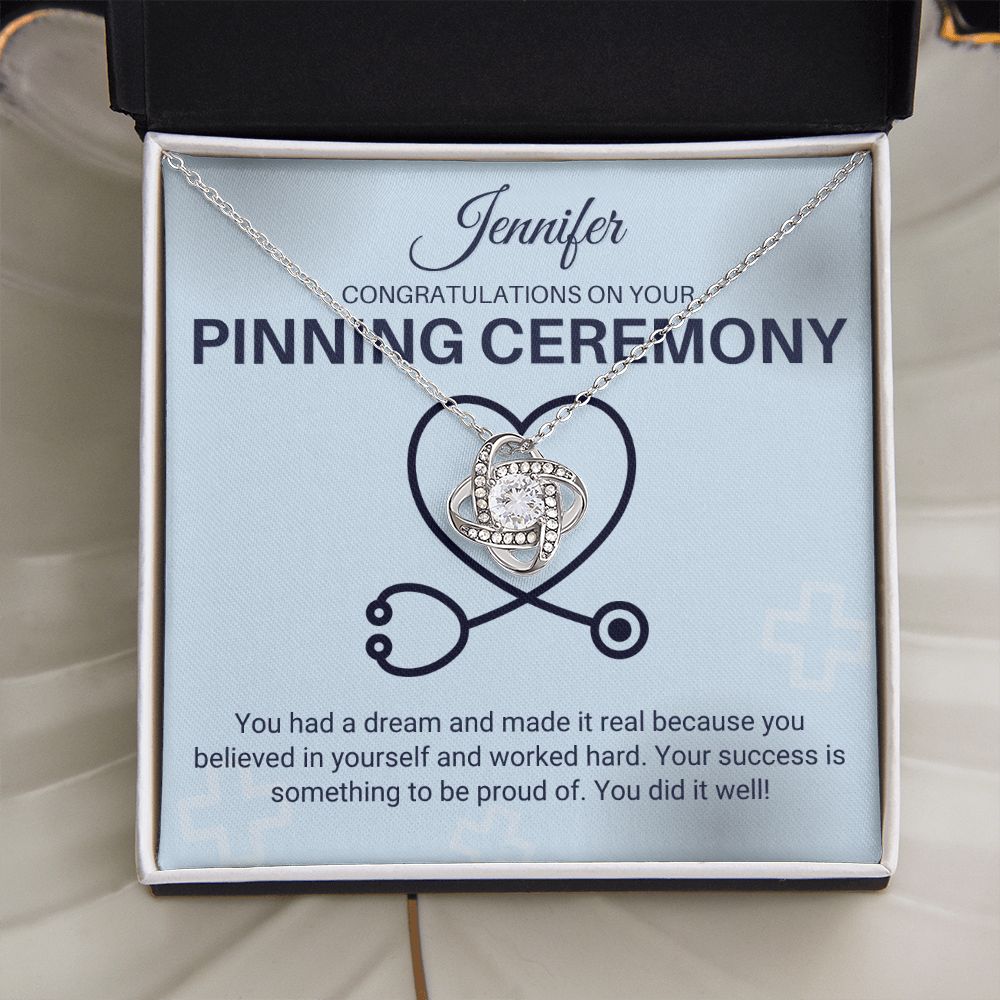 Customized Name - Pinning Ceremony (ETSY)